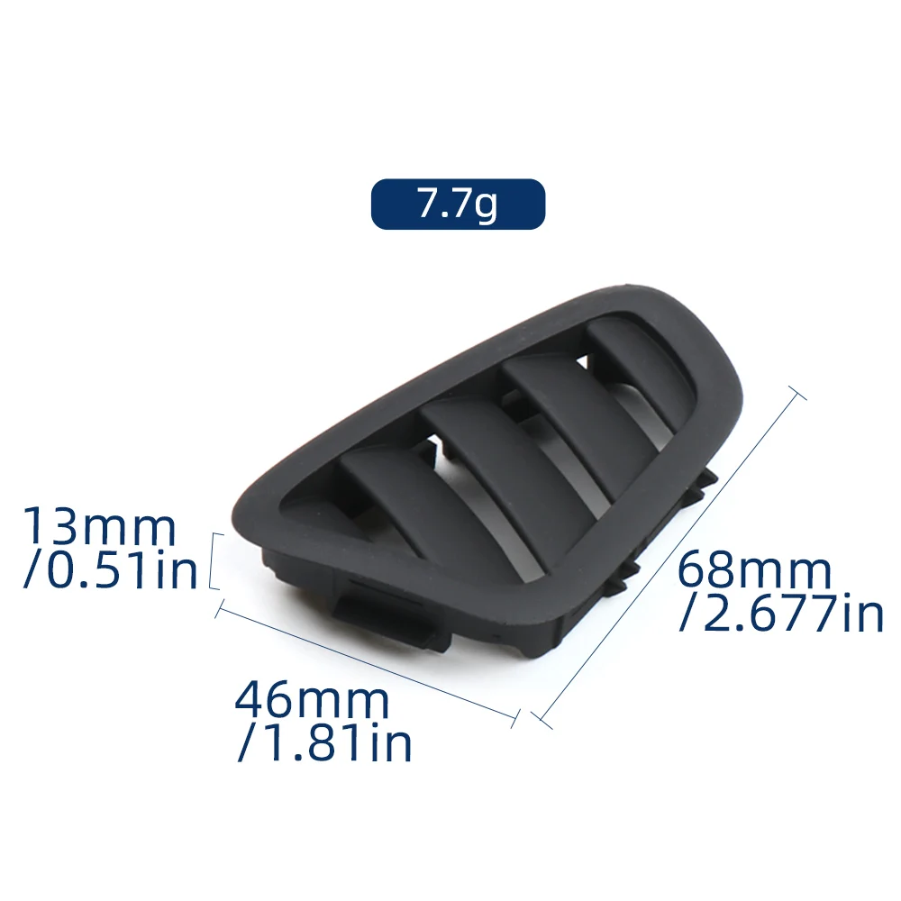 

For Mercedes-Benz E Class W213 17-20 Instrument Panel Upper Air Condition A/C Vent Outlet Cover Trim Car Interior Accessories