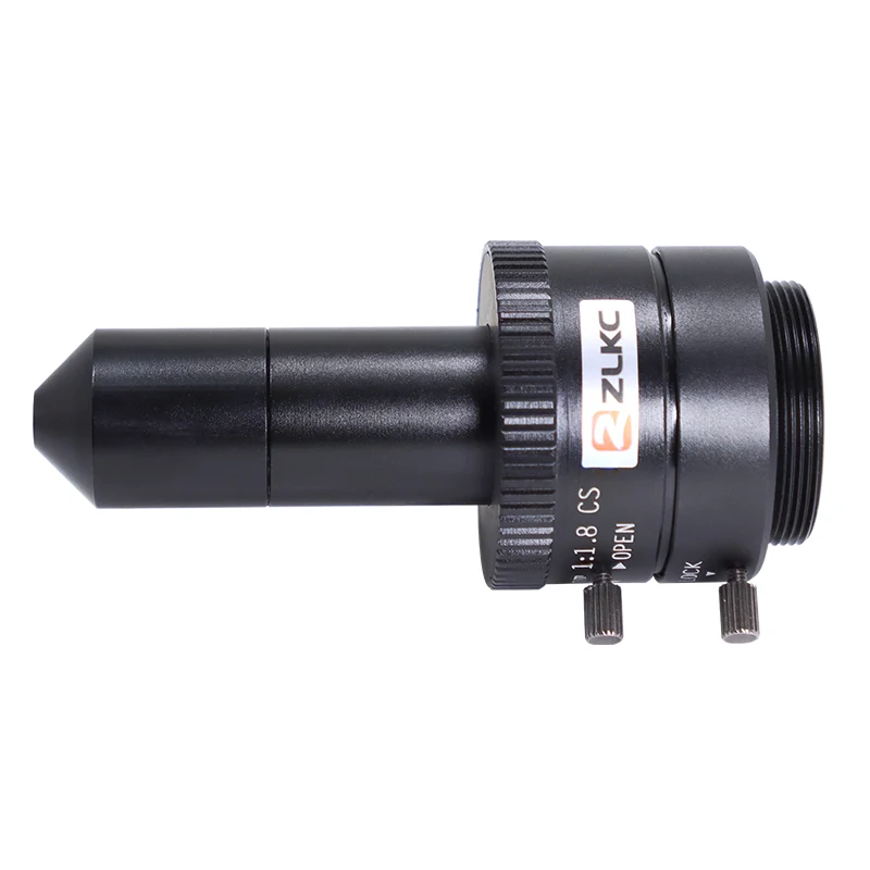 2.0 ميجابيكسل دليل ايريس مثقاب فتحة المسامير 2.8 مللي متر ، 1/2.5 "CS جبل عدسة ، عدسات كاميرات مراقبة لآلة الرؤية عدسة الكاميرات