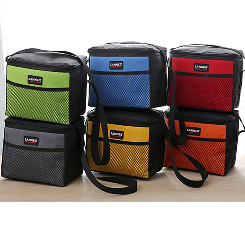 SANNE 4L Children's Insulated Lunch Bag Waterproof Food Cooler Bag Thermal Portable Coke/Beer Box Mummy Bag Refrigerator Bag