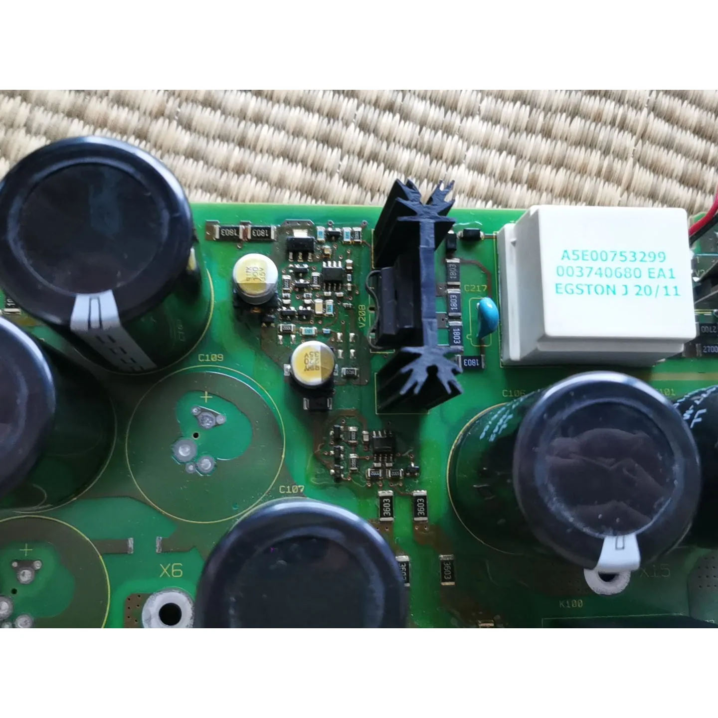 Placa de alimentação A5E01162146 com garantia