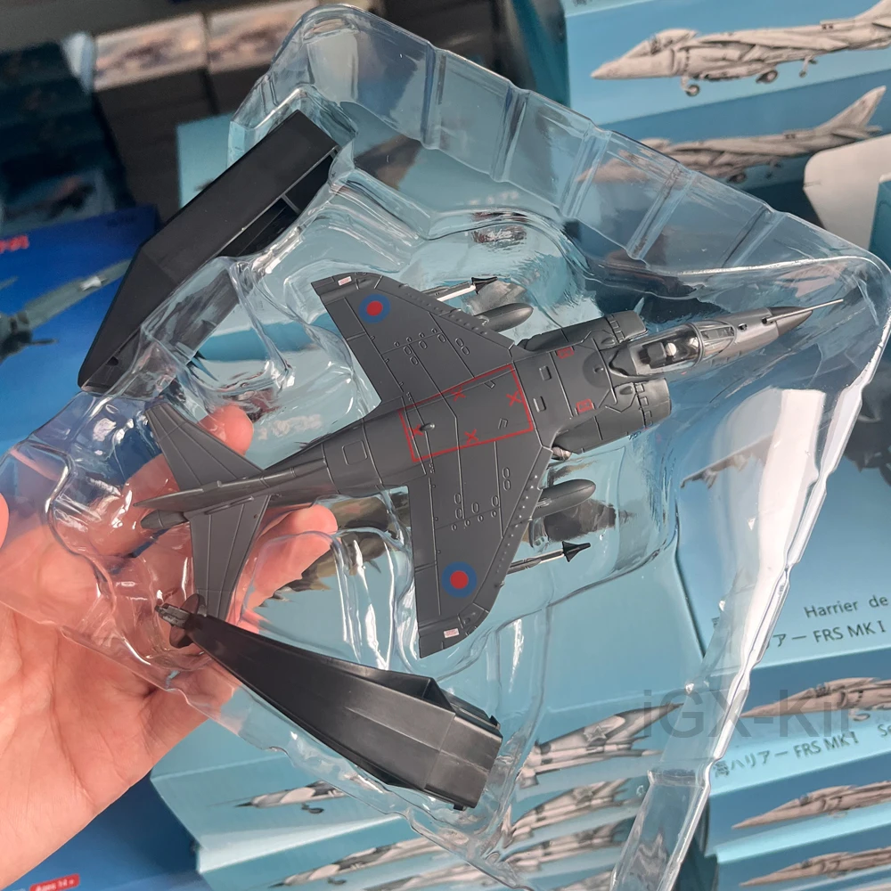 

1:72 Scale Malvinas War Harrier Jump Fighter Jet Plane Metal Airplane Aircraft Ornament Model Toy Gift