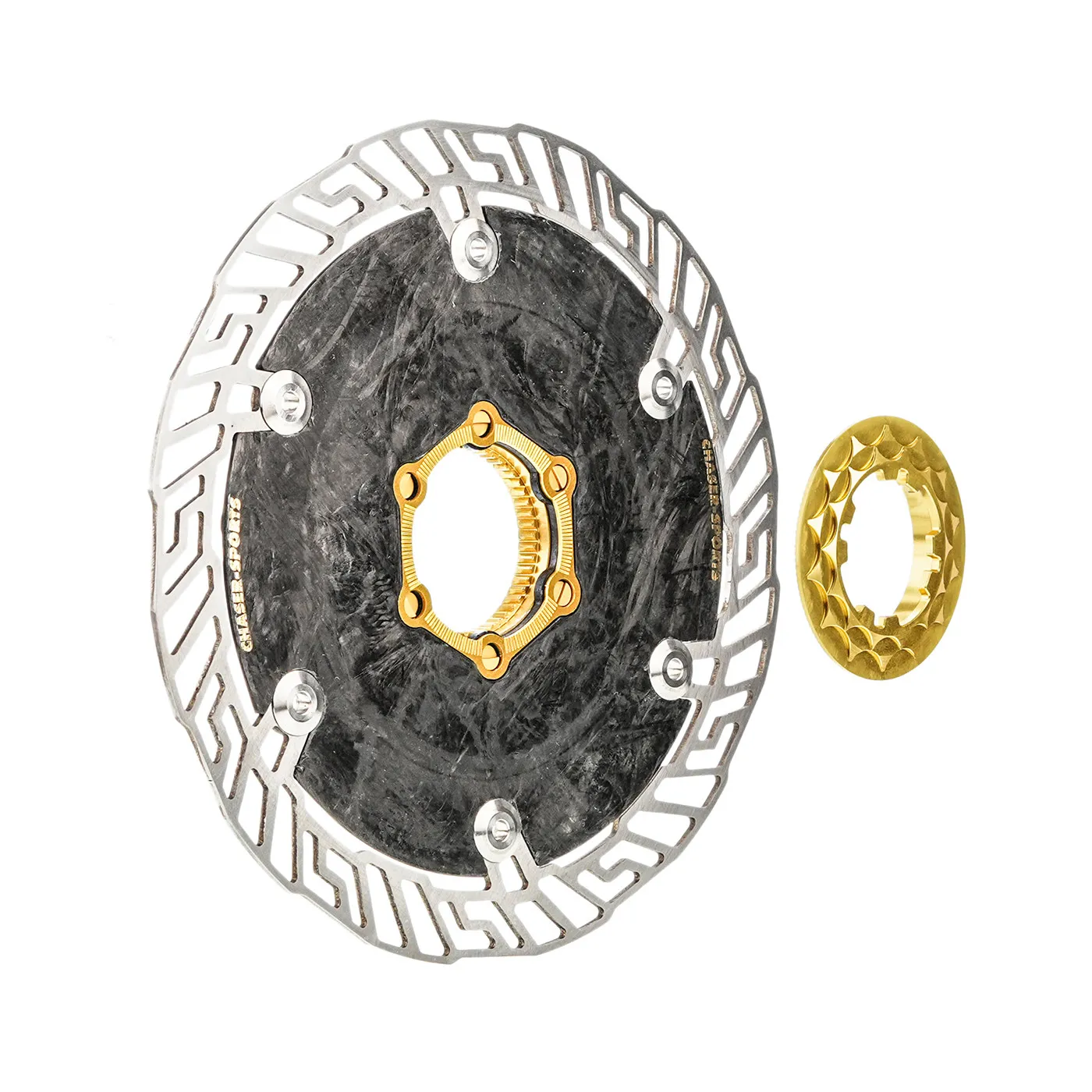 Chaser Carbon Fiber Disc Brake Rotor 140mm 160mm