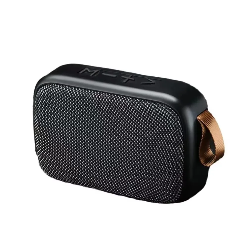 مكبر صوت لاسلكي محمول عالي الجودة باس TF بطاقة إدراج SuBwoofer البلاستيك راديو FM في الهواء الطلق