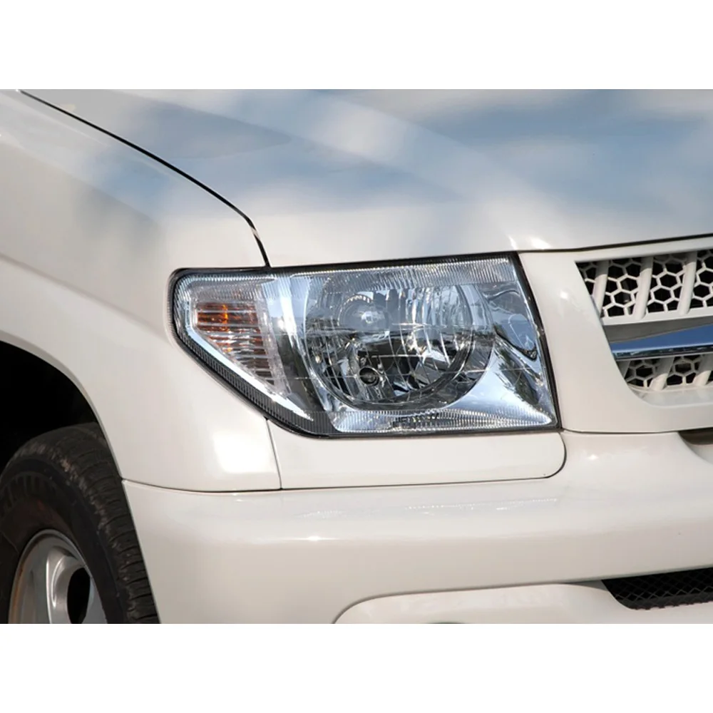 For Mitsubishi Pajero H65W H66W H76W H77W Headlamp Cover Headlight Shell Transparent Lens Plexiglass Replace Original Lampshade view 6
