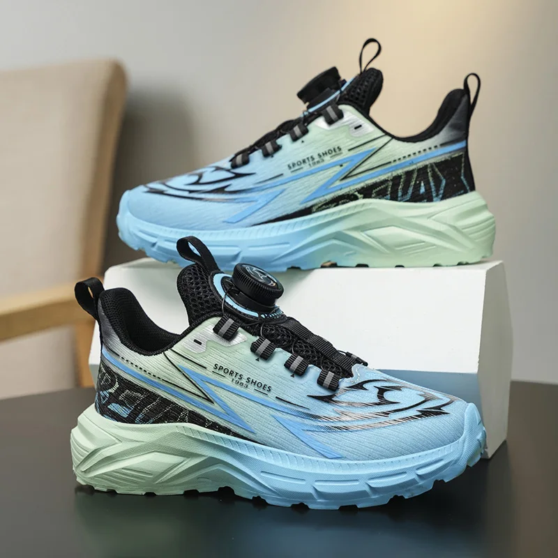 

Girls' shoes 2026 New autumn and winter children's transparent mesh sports shoes, fashionable and anti-slip dad shoes