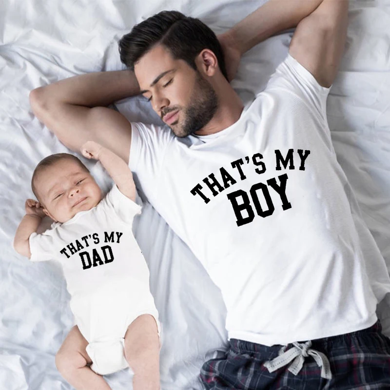 Father Son Matching Shirt Daddy and Son Shirts Father's Day Shirt Matching Family Matching Outfits Summer Boys T-Shirts