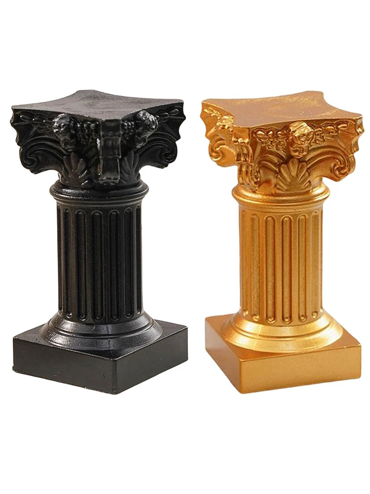 Pilier romain colonne grecque Statue piédestal chandelier support Figurine Sculpture intérieure maison salle à manger jardin paysage décor