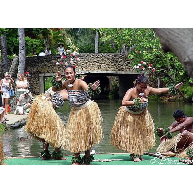 

Платье для гавайских танцев 2026: имитация соломенной юбки для танца Маогус, 80 см