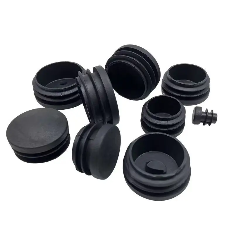 1 3/4 Inch (45mm) and Other Sizes Available Round Plastic Plugs, Tubing End Cap, Insert End Caps for Round Metal Tube