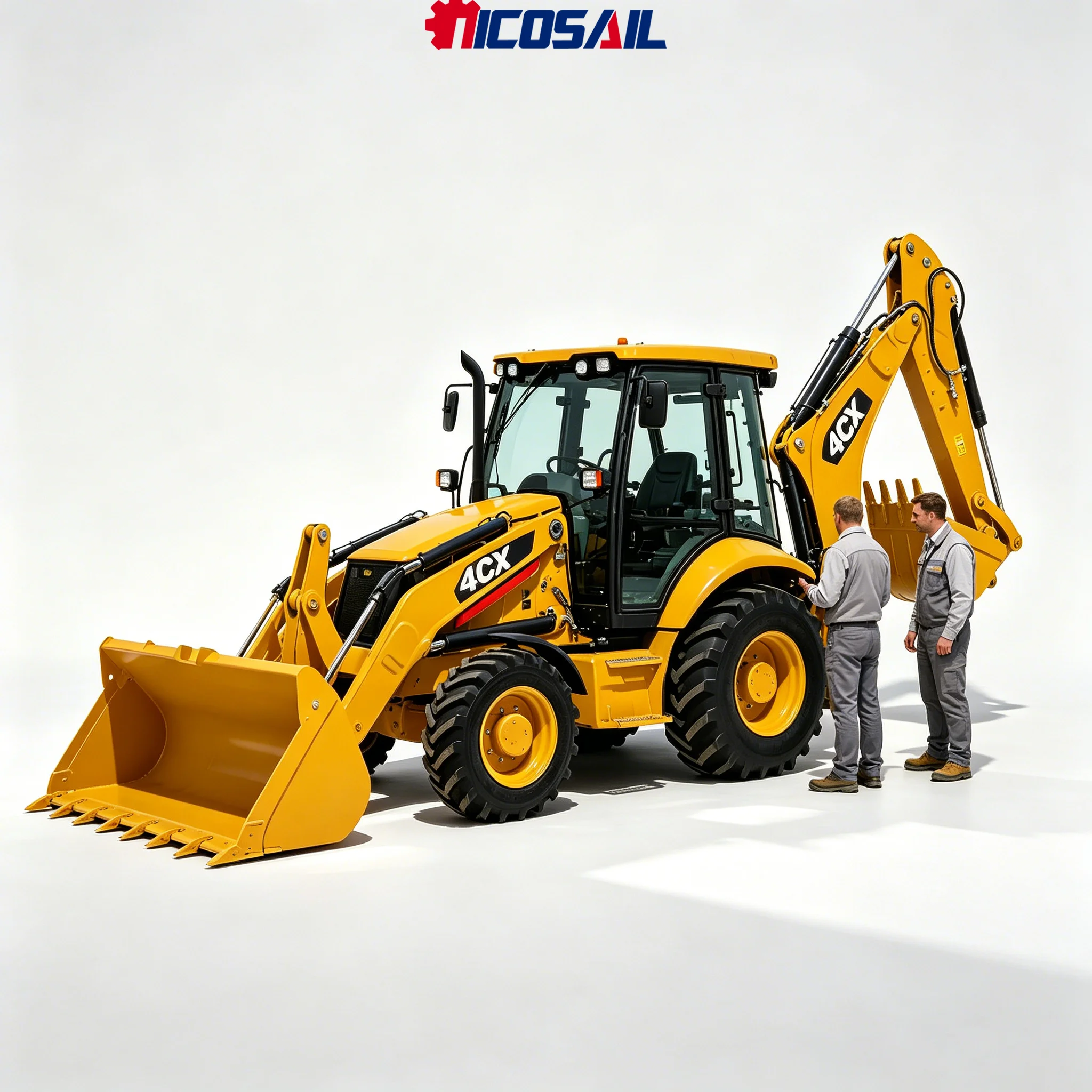 3CX Hydraulic Backhoe Loader W - Tractor Backhoe ulasan dan harga
