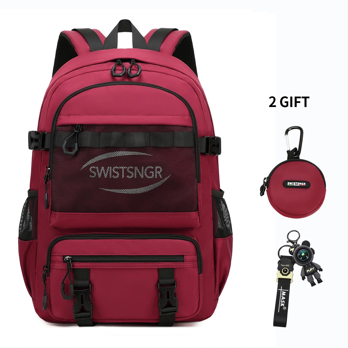

New Large Airplane Travel Backpack for Girls Waterproof Fashion 15/17 Inch Laptop Backpacks Women Children Schoolbags Male 2026