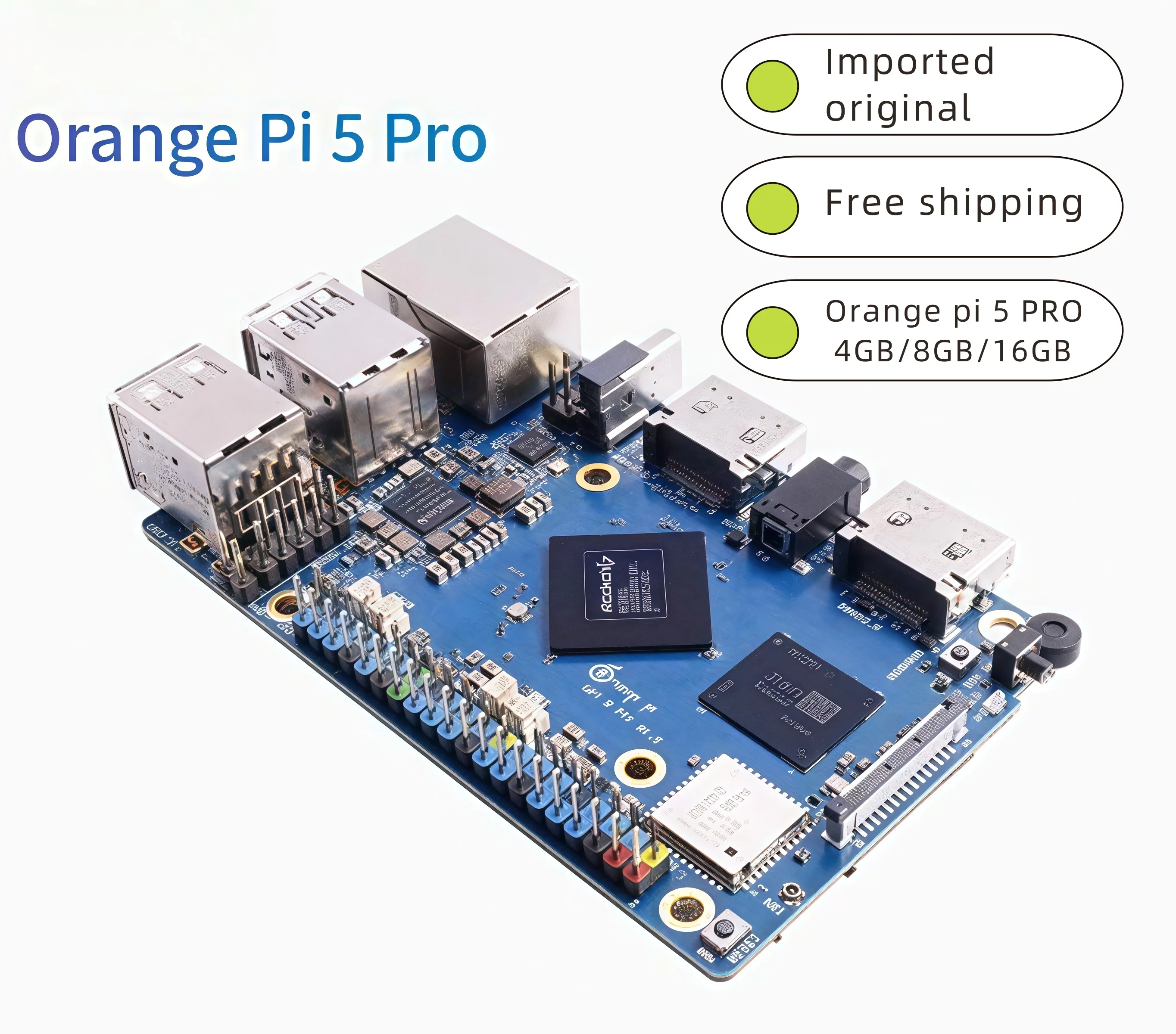 

Orange Pi 5 Pro, бесплатная доставка, новинка