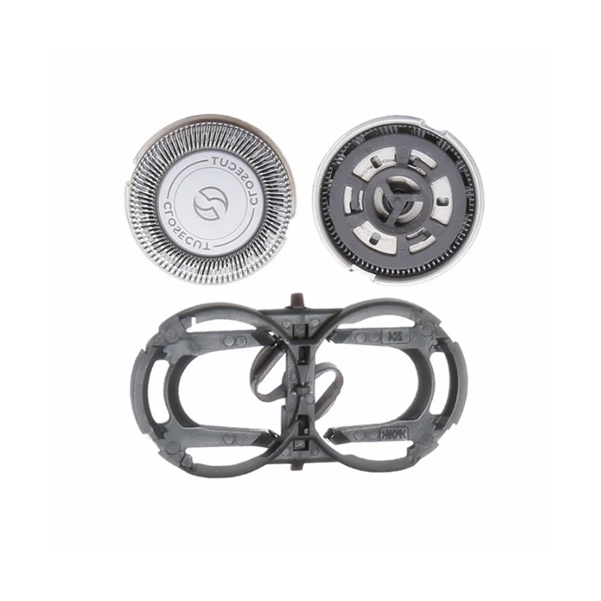 Kepala pencukur pisau Universal baja tahan karat dengan pengganti Kit dudukan ABS untuk PQ182 PQ183 PQ206