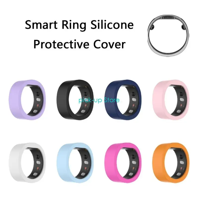 Antislip Protective Sleeve Flexible Housing Sleeve for RingConn Gen 2 Intelligent Rings Ergonomic Design Breathable Skin