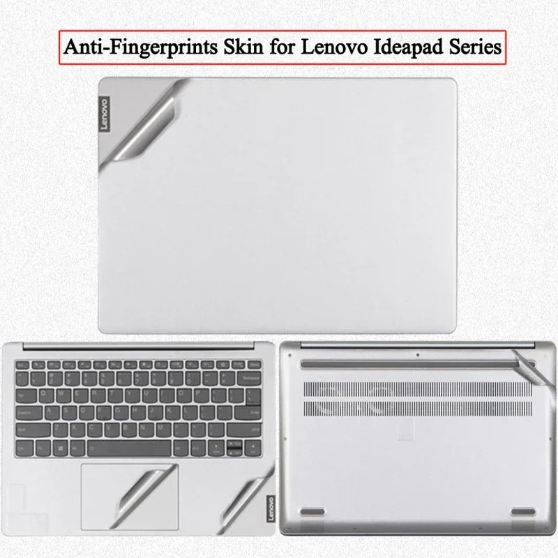 Vorgeschnittene Anti-Fingerabdrücke Laptop-Haut-Aufkleberfolie für Ideapad 5 Pro 16 Zoll 16ACH6 16IHU6 mit Displayschutzfolie