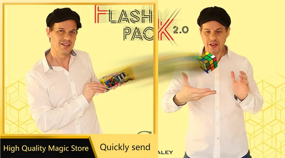 

FLASH PACK 2.0 от Gustavo Raley Волшебные трюки (Высококачественная загрузка магазина Magic)