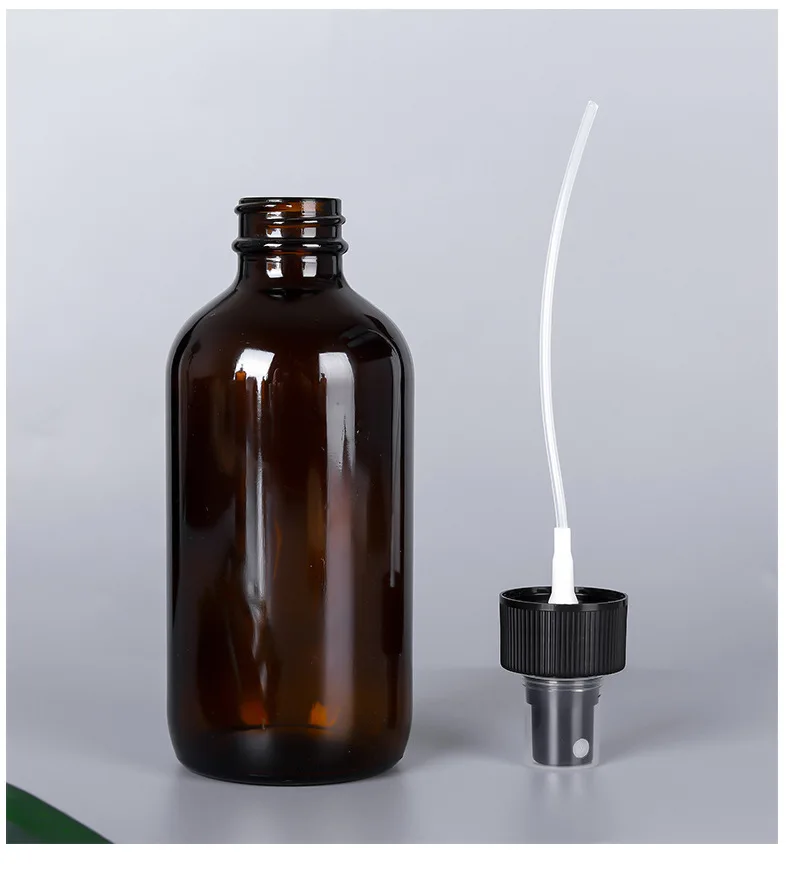 Amber Glass Spray Bottles for Essential Oils, 30/60/120ml Empty Small Fine Mist Spray Bottle 2 Pack