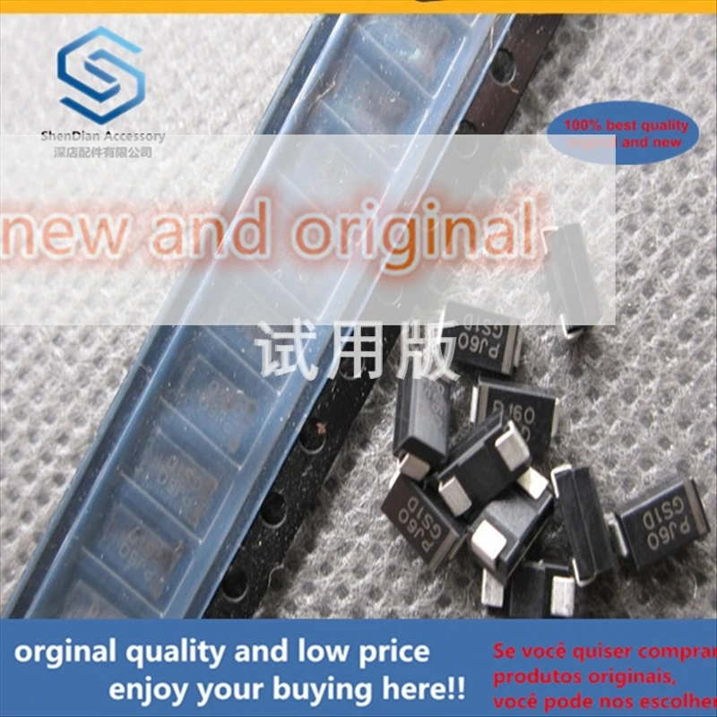 50pcs 100% orginal new best quality GS1D DO-214AC silk screen GD 1A 200V SMA original imported patch diode