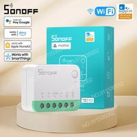 SONOFF MINIR4M MINI Extreme WiFi Smart Home Switch 1-5PCS Detach Relay Matter Work With EWeLink Voice Control Alexa Google Home