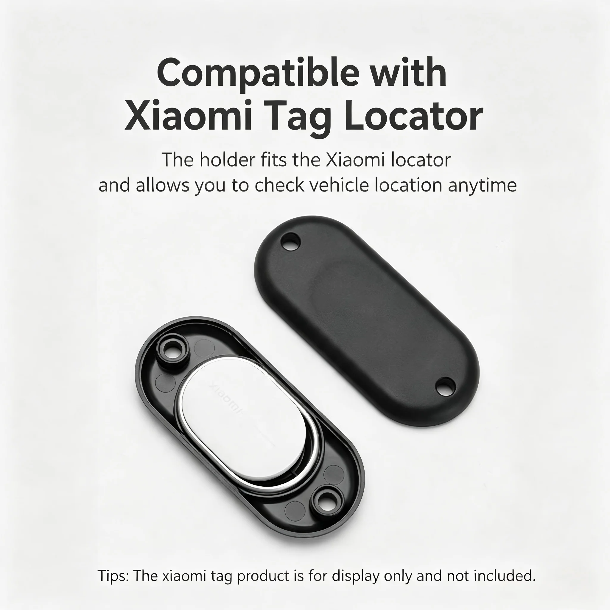 자전거 물통 케이지 하부 숨김형 자전거 거치대, Apple AirTag 및 Xiaomi Smart Tag GPS 추적기용 분실 방지 보호 케이스