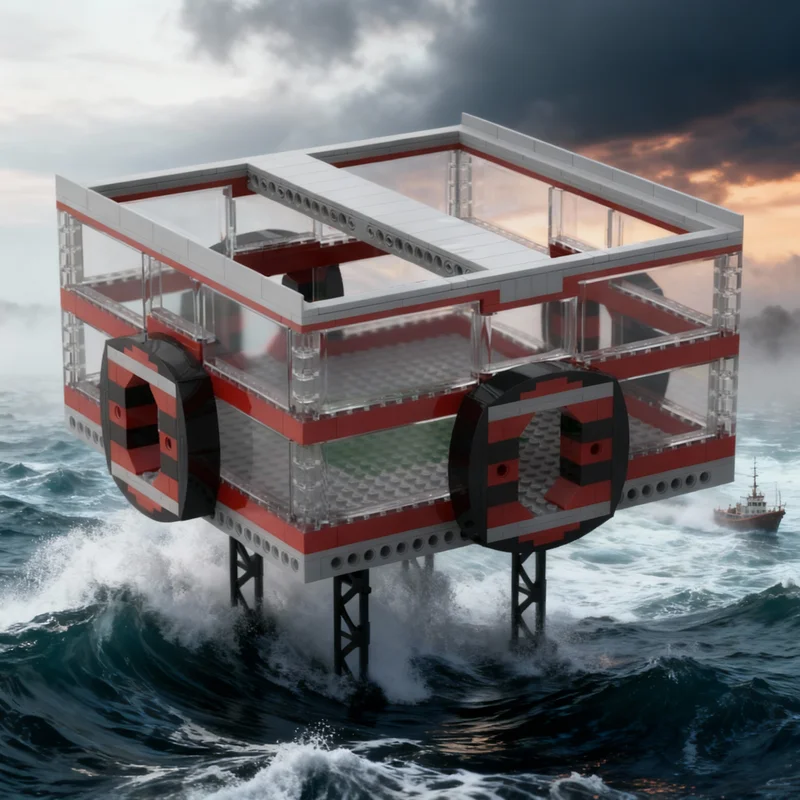 

410pcs MOC Cactus Moon Base Modal Space Model Building Blocks Construction Toy Idea DIY Christmas Gifts Education Kids Birthday