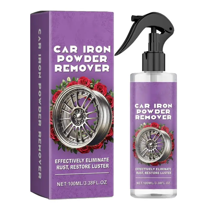 

100ML Car Anti-Rust Remover Inhibitor Maintenance Derusting Spray Cleaner Tire Axle Maintenance Stainless Steel Rust Remover