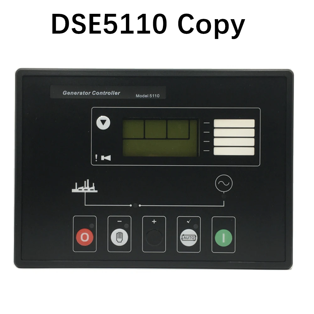 DSE5110 Controller Copy Deepsea Diesel Engine Generator 5110 Replacement Spare Parts Accessories With P810 Plot 2 PCB Panel