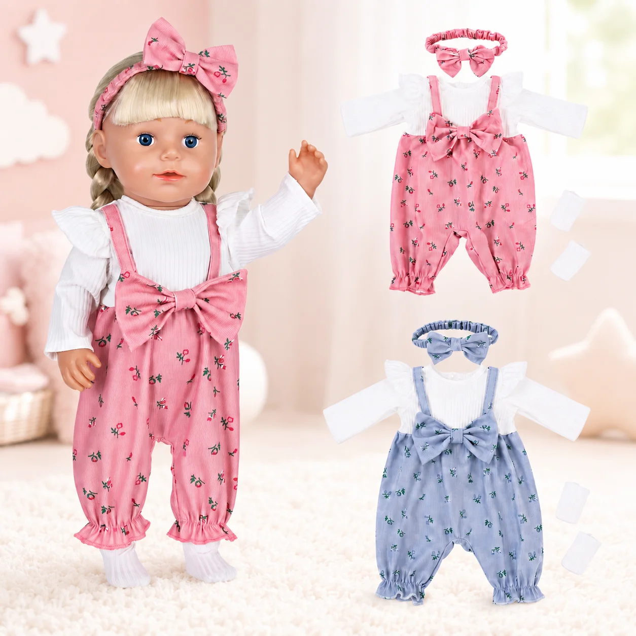 Baby Clothing Jumpers - Vestiti per Bambole da 16-18 Pollici,