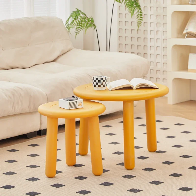 

Cute Antique Coffee Table Vintage Minimalist Round Acrylic Coffee Tables Premium Cute Round Stolik Kawowy Loft Decor Interior