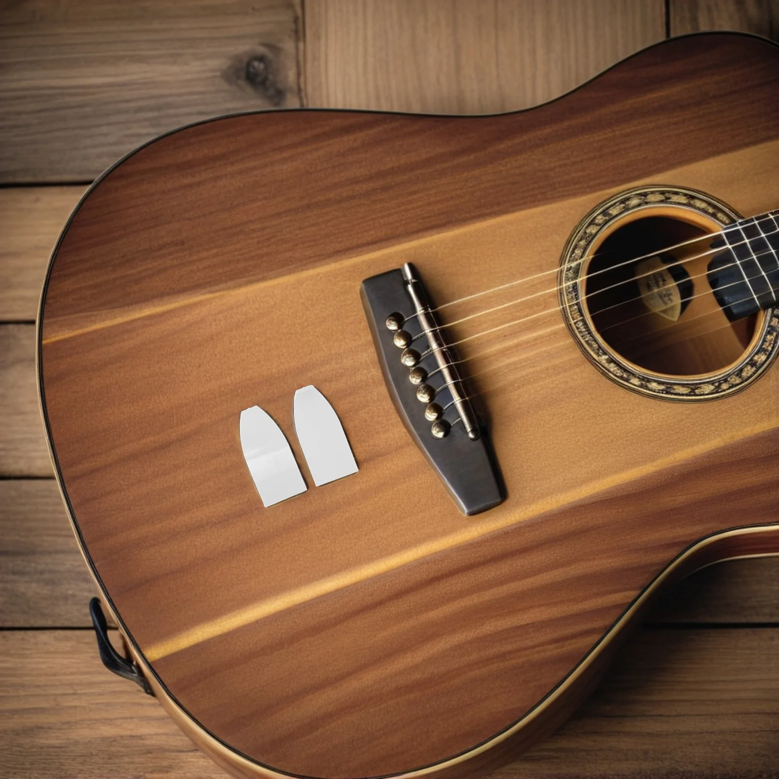 

2Pcs Violin Bow Head Pads ABS Durable Lightweight Replacement Parts for Enhanced Play Precision Bow Tip Protectors