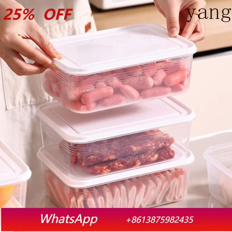 

LTT refrigerator crisper, food storage box, vegetable crisper, large capacity