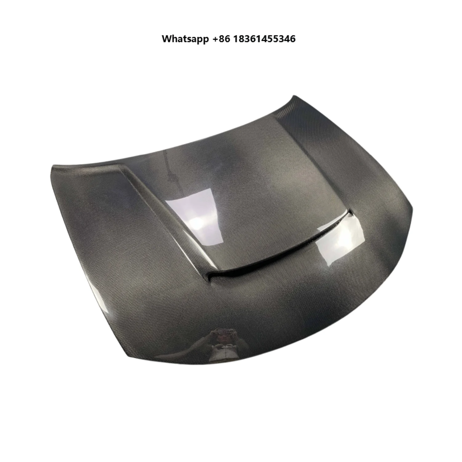 

For Charger Bonnet Lid Car Hood With Ventilator Scoop for Charger Engine Hood Top Material Real Carbon Fiber