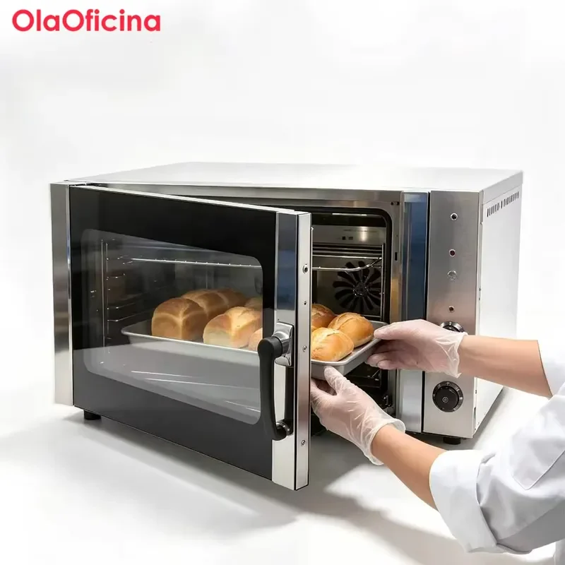 Commercial Electric Convection Oven Stainless Steel With Fan For Bakery Restaurant Pastry Kitchen Baking Equipment BOV-8C