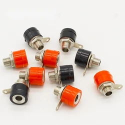 10pcs/lot 4mm banana binding post 4mm banana socket