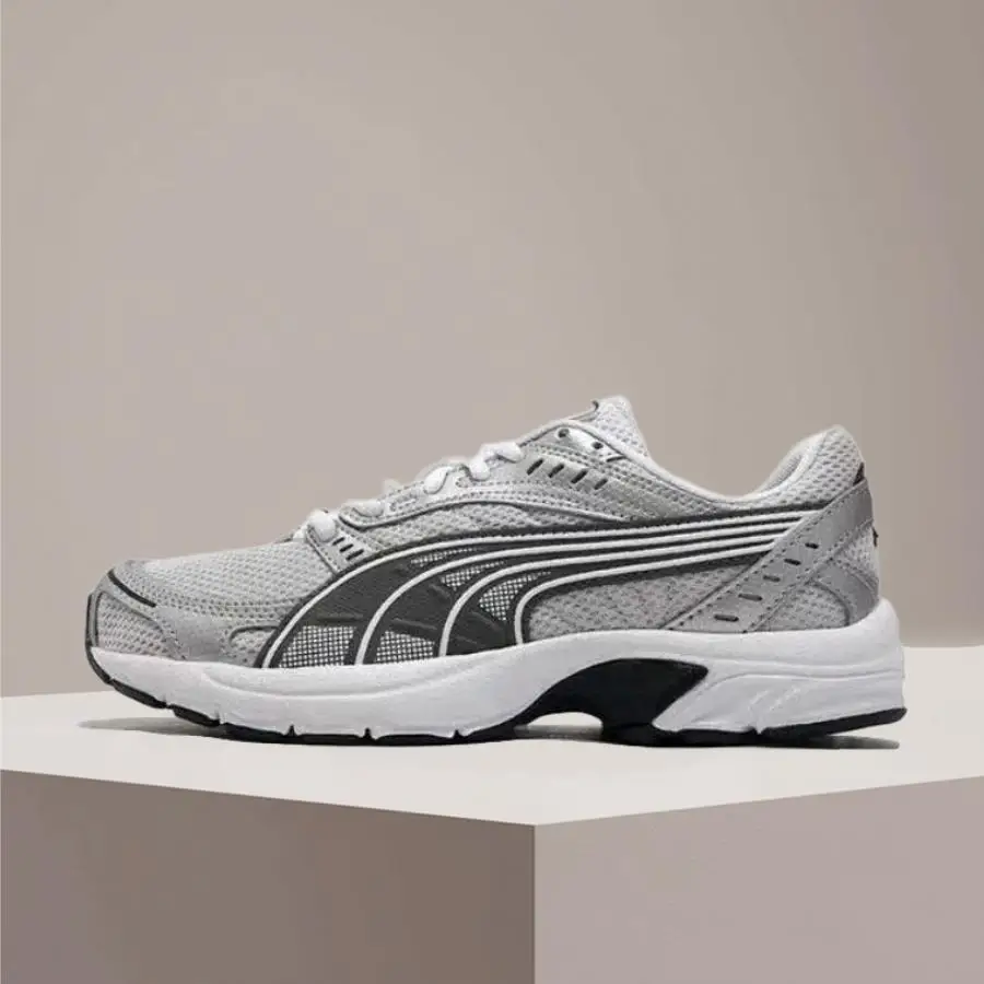 PUMA Axis Stylish, versatile, and lightweight low-top outdoor running shoes with slip-resistant and durable soles Gray 368465-24
