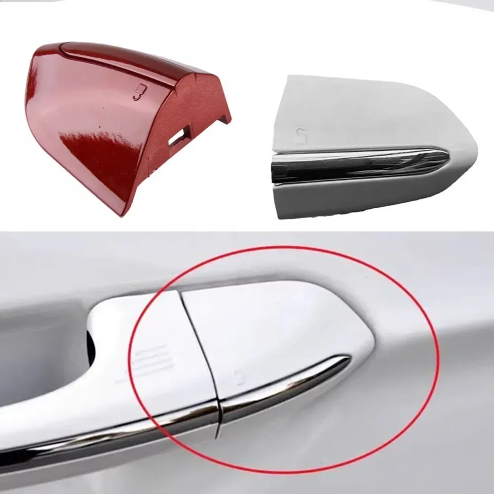 

Car Front Left Driver Side Door Handle Key Bezel Cover Cap For Ford For Fusion 2013-2020 Front Left Exterior Door Lock Cap Cover