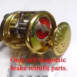Magnetic Force Support Modify Brake Part,Tiny Bait Fishing Wheel, Baitcast Reel, Refit Accessories,for SHIMANO CQ50,51, 51S,50S