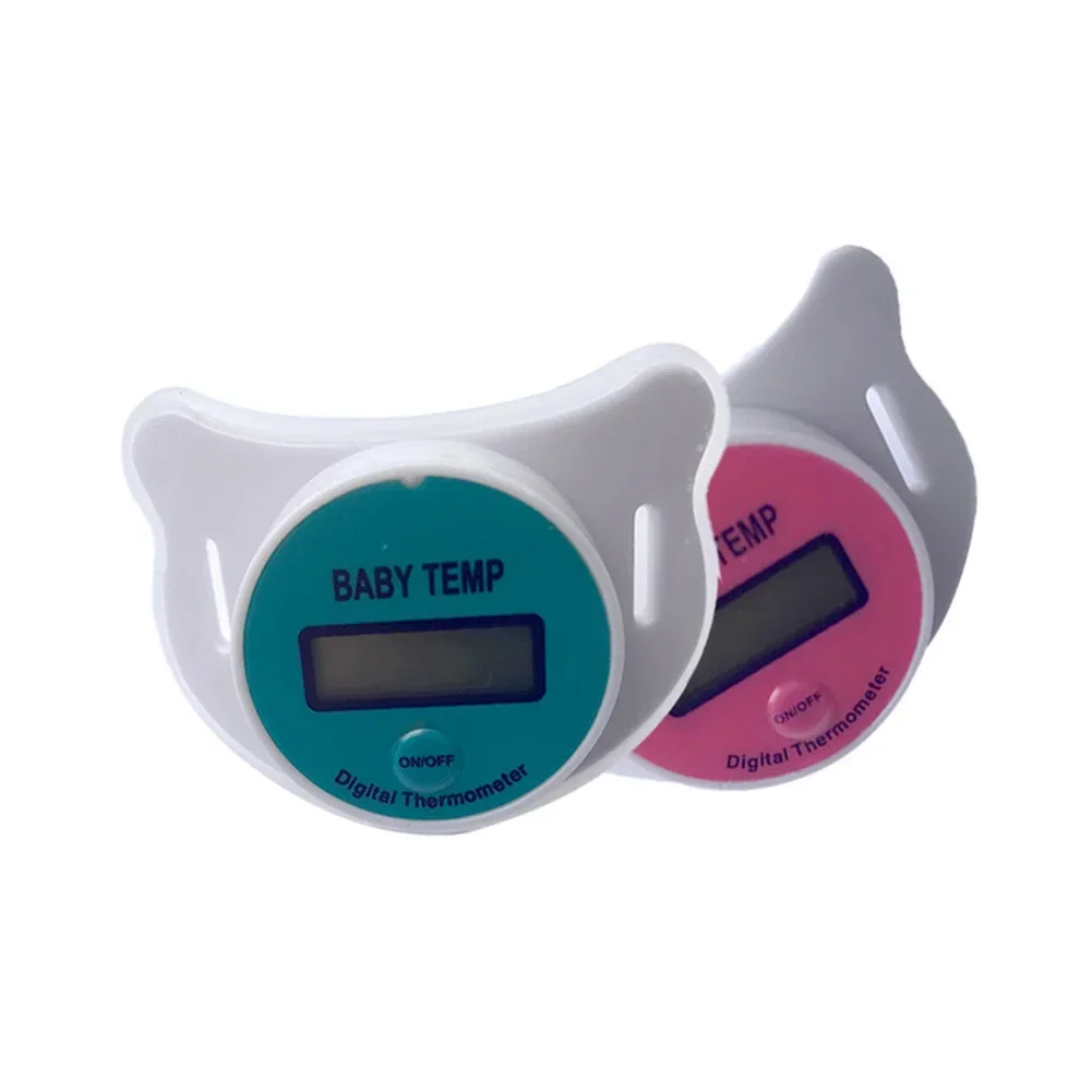 

Silica Gel Babies Digital Temp Measure Pacifier Thermometer Automatic Shutdown