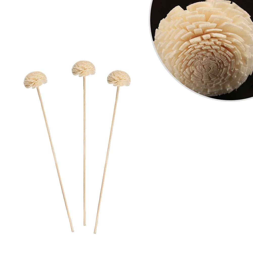

10pcs Simulation Flower Aroma Diffuser Sticks Essential Oil Fireless Sticks For Home Decor Air Freshener Straight Diffuser Stick