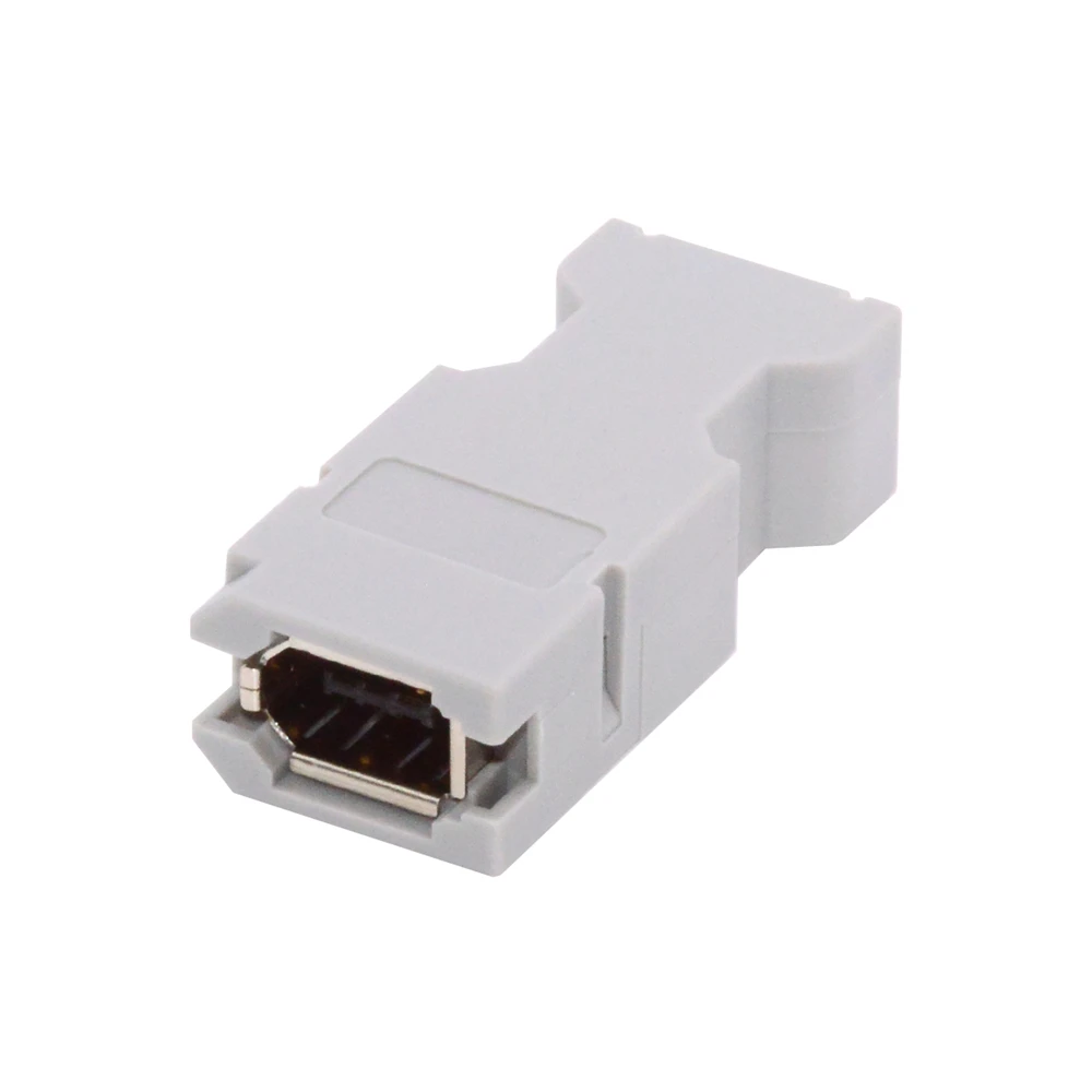 ZIHAN SM-6E I/O Connector IEEE 1394 6Pin CN3 Socket 55100-0670 Female JZSP-CMP9-1-E Compatible with Yaskawa Servo 54280-0609