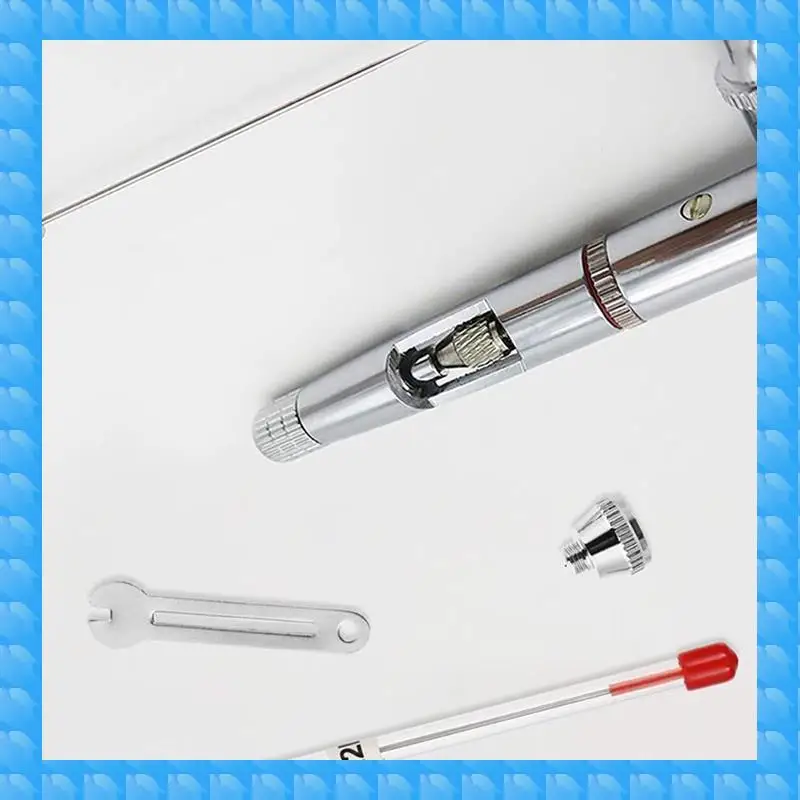 

ETRT Airbrush Sprayer Cleaning Repair Tool Kit Stainless Steel Needle Brush Set 0.2Mm, 0.3Mm,0.5Mm Nozzle Needle