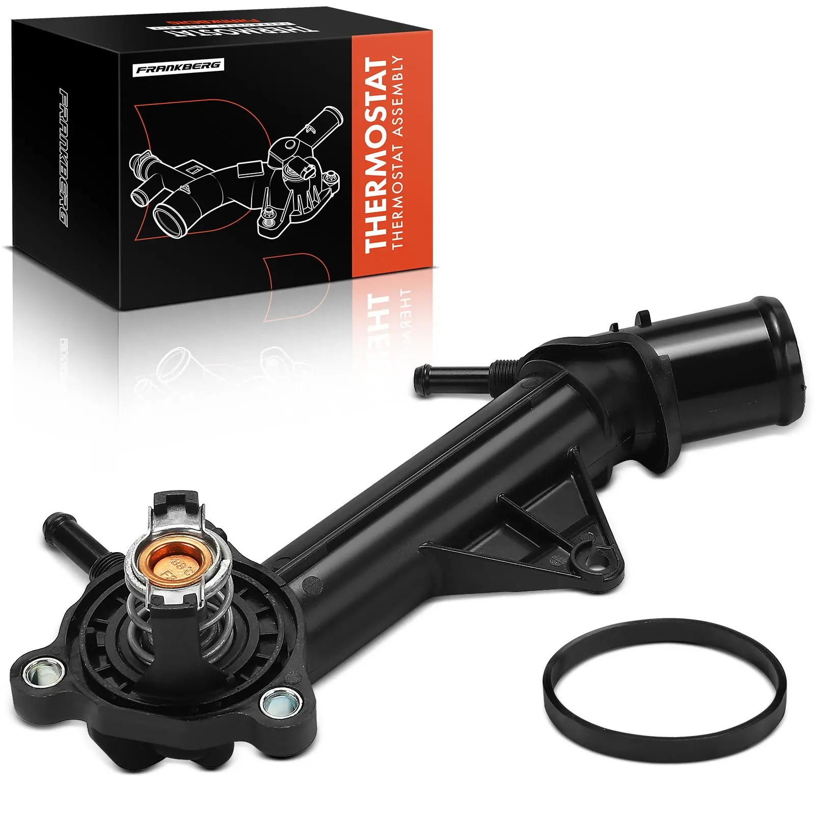 Frankberg 1x thermostaatkoelvloeistof voor Alfa Romeo Giulietta Fiat Bravo 2 Ducato Lancia Suzuki 55242072