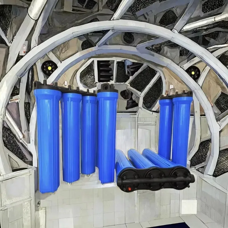 20-Inch Double-Stage Whole House Water Filter Housing Custom Order for Hotel and Household Purifier Filter Systems