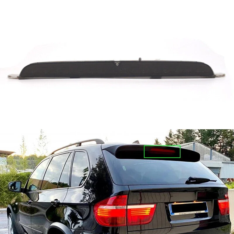 63257272967 سيارة عالية شنت ضوء الفرامل الفرامل الخلفية المضادة للتصادم ضوء الذيل تحذير LED مصباح إشارة لسيارات BMW X5 E70 2008-2013
