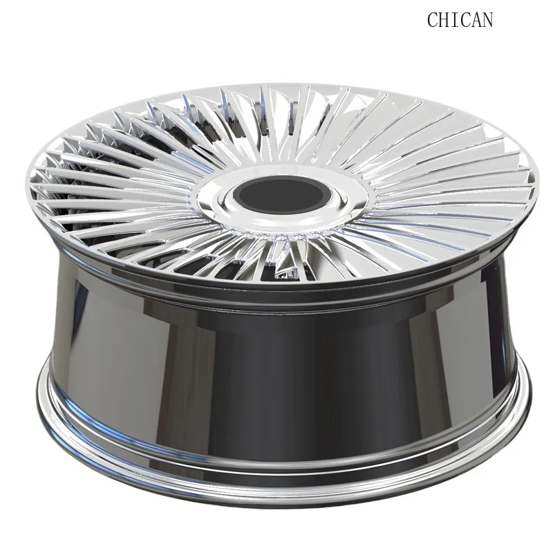 

2026 CHICAN Custom Wheels 16-24 Inch Polished Multi Spoke ET35 7-12J 6061-T6 Aluminum Alloy 3 Year Warranty