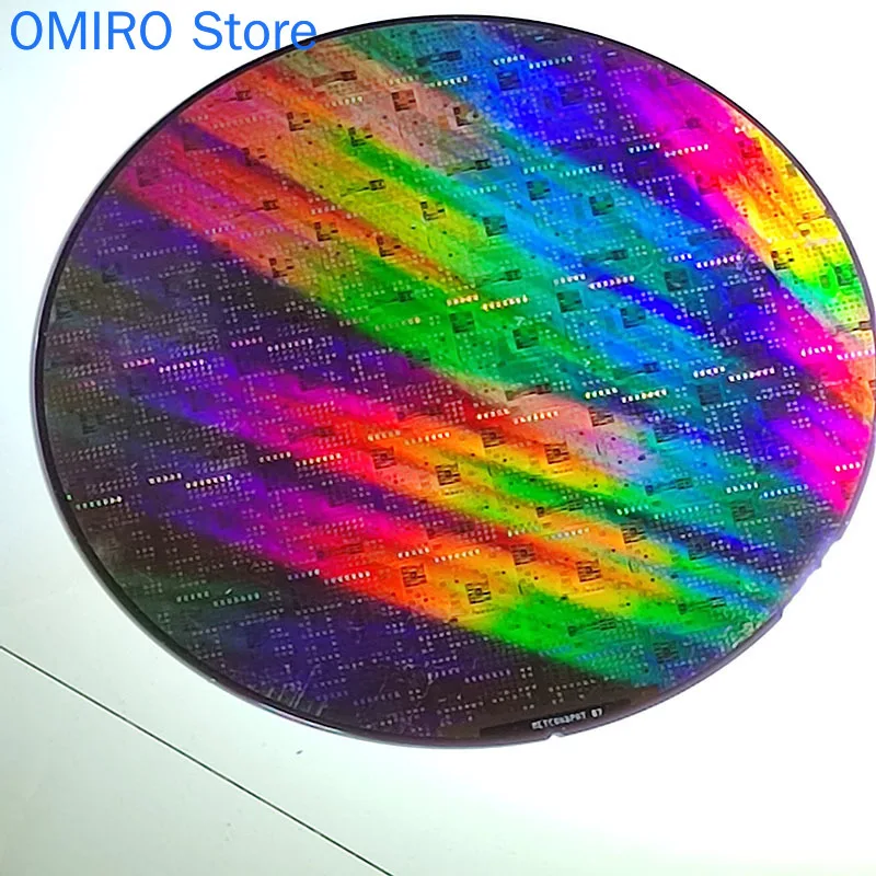 12 Inch 8 inch 6 inch Wafer CPU Wafer Lithography Circuit Chip Semiconductor Wafer Teaching Test Chip