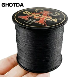 GHOTDA Braided Fishing Line Pesca 500M 4 Strands Carp Multifilament Fly Wire Japanese 100% Pe Line Saltwater