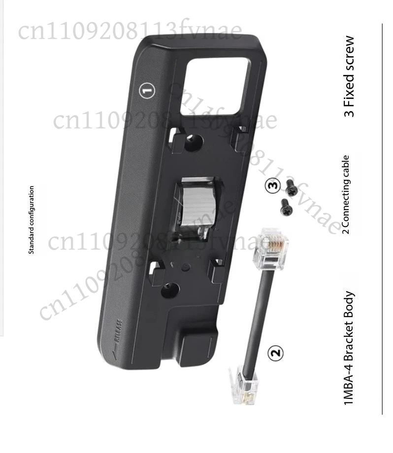 

MBA-4 Panel Bracket, IC-2730 Original Host Panel Bracket, Only Bracket Without Host