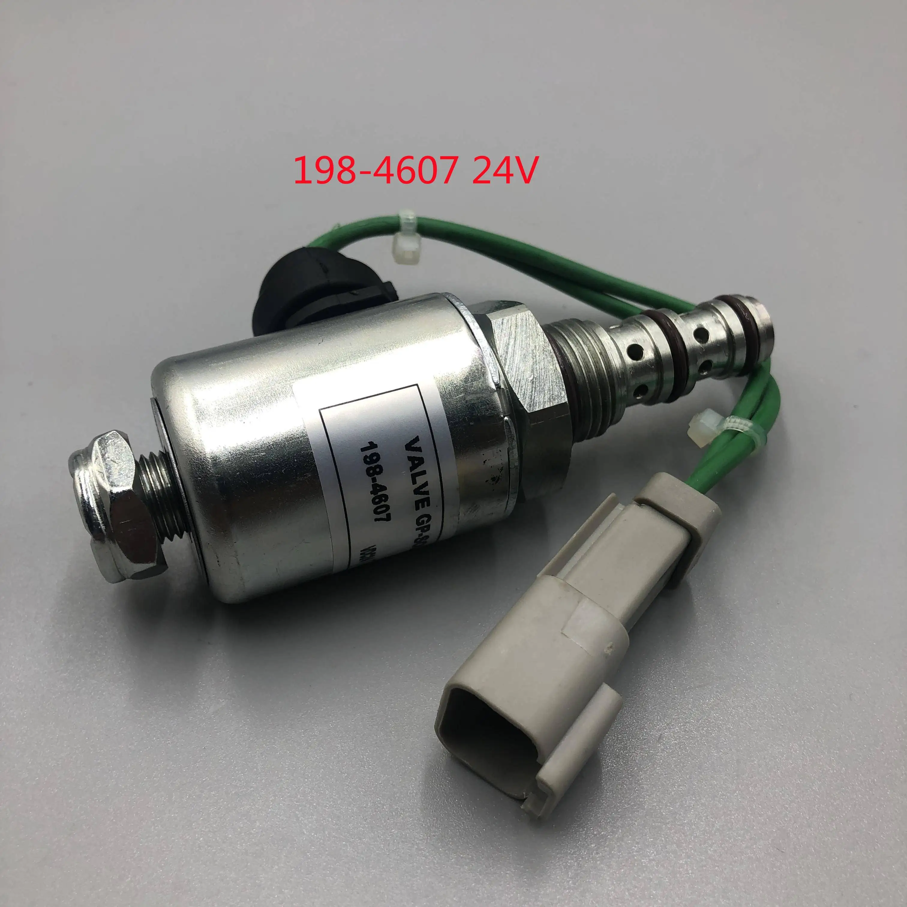 

198-4607 For Caterpillar loader solenoid valve, pilot solenoid valve coil assembly 198-4607 Voltage 24V