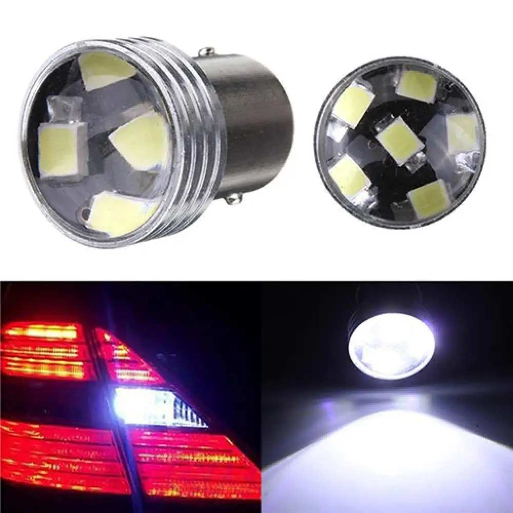 1156 S25 6 LED 2835 SMD รถแหล่งกำเนิดแสงย้อนกลับไฟติดรถยนต์หลอดไฟ DC12V